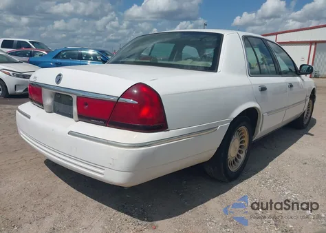 2001 Mercury Grand Marquis Ls z USA, uszkodzony, nr VIN 2MEFM75W31X653458
